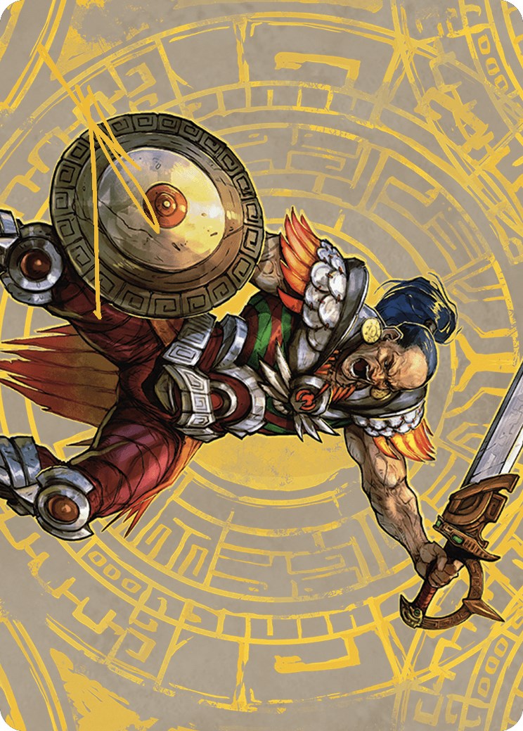 Inti, Seneschal of the Sun Art Card (Gold-Stamped Signature) [The Lost Caverns of Ixalan Art Series] | Lots Moore NSW