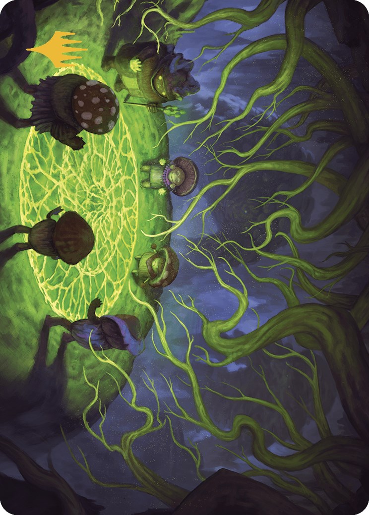 Growing Rites of Itlimoc Art Card (Gold-Stamped Planeswalker Symbol) [The Lost Caverns of Ixalan Art Series] | Lots Moore NSW
