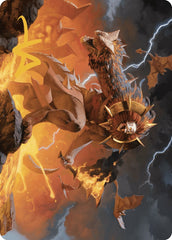 Ojer Axonil, Deepest Might Art Card (Gold-Stamped Signature) [The Lost Caverns of Ixalan Art Series] | Lots Moore NSW