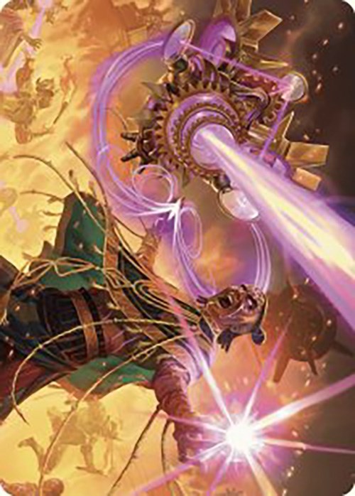 Cosmium Blast Art Card [The Lost Caverns of Ixalan Art Series] | Lots Moore NSW