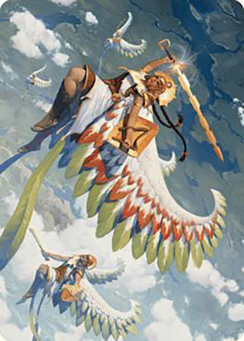 Resplendent Angel Art Card (5/81) [The Lost Caverns of Ixalan Art Series] | Lots Moore NSW