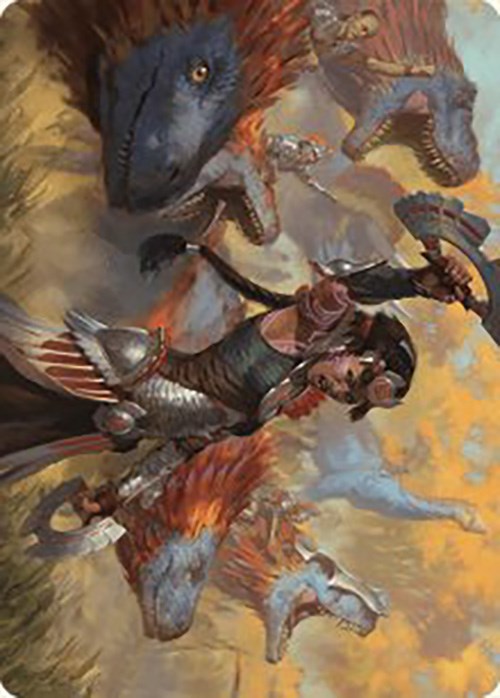 Huatli, Poet of Unity Art Card [The Lost Caverns of Ixalan Art Series] | Lots Moore NSW