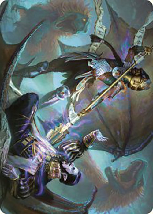 Huatli's Final Strike Art Card [The Lost Caverns of Ixalan Art Series] | Lots Moore NSW