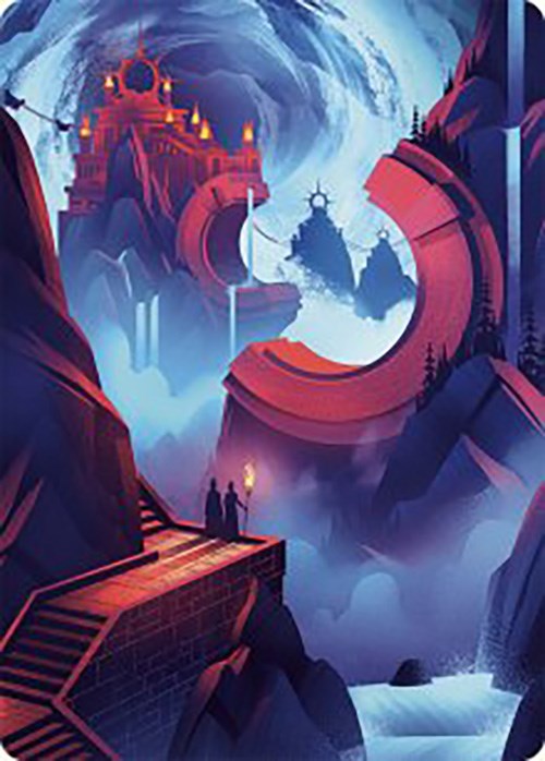Mountain Art Card [The Lost Caverns of Ixalan Art Series] | Lots Moore NSW