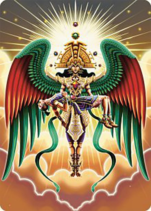 Resplendent Angel Art Card (59/81) [The Lost Caverns of Ixalan Art Series] | Lots Moore NSW