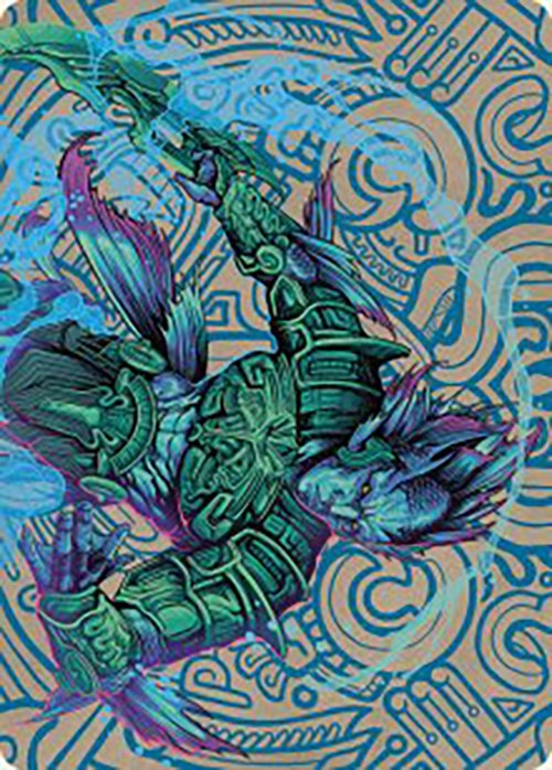 Hakbal of the Surging Soul Art Card [The Lost Caverns of Ixalan Art Series] | Lots Moore NSW