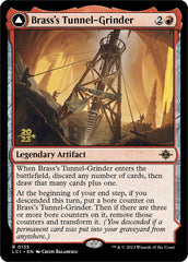 Brass's Tunnel-Grinder // Tecutlan, the Searing Rift [The Lost Caverns of Ixalan Prerelease Cards] | Lots Moore NSW