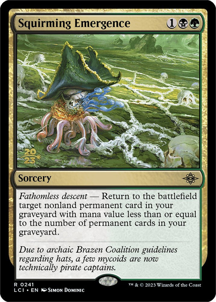 Squirming Emergence [The Lost Caverns of Ixalan Prerelease Cards] | Lots Moore NSW