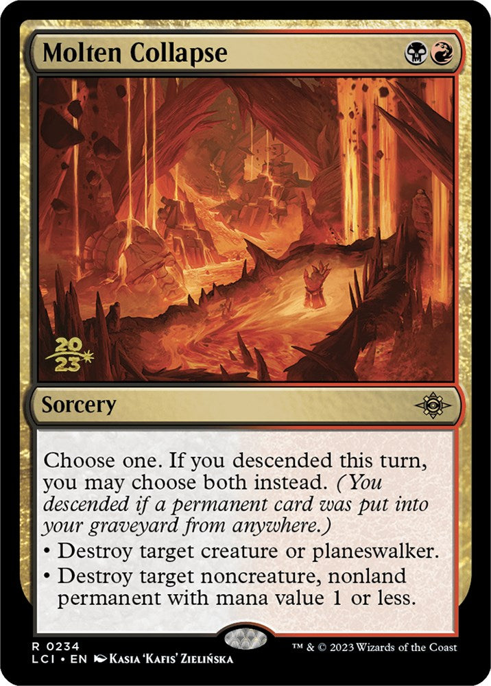 Molten Collapse [The Lost Caverns of Ixalan Prerelease Cards] | Lots Moore NSW