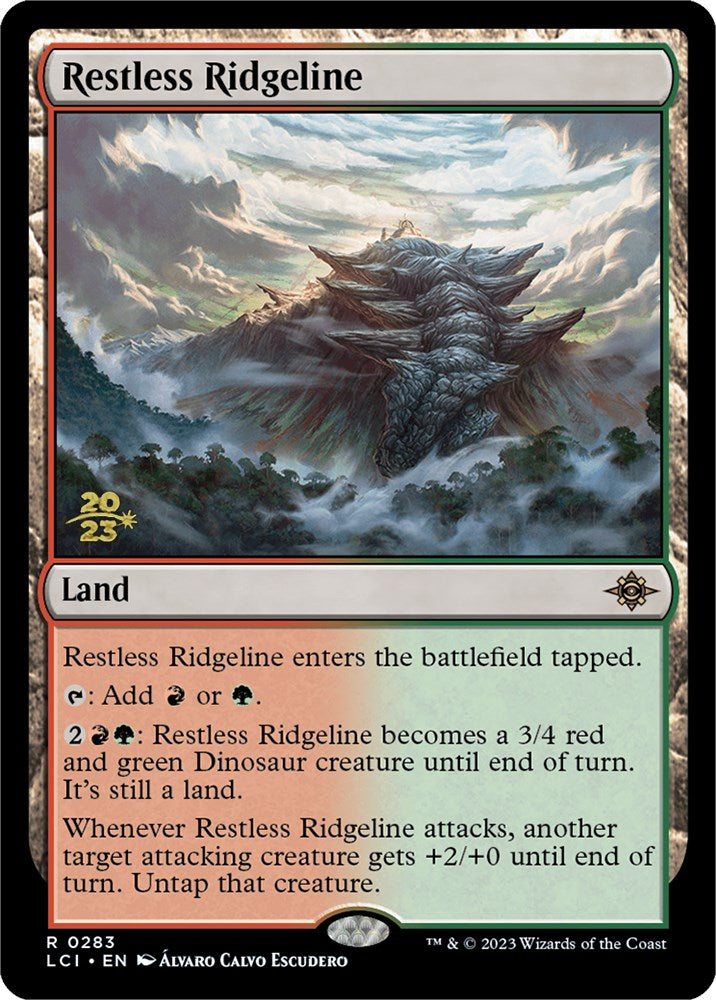 Restless Ridgeline [The Lost Caverns of Ixalan Prerelease Cards] | Lots Moore NSW