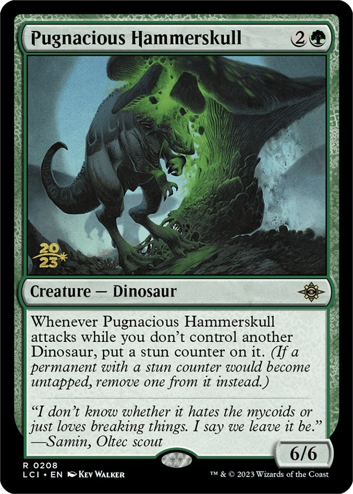 Pugnacious Hammerskull [The Lost Caverns of Ixalan Prerelease Cards] | Lots Moore NSW