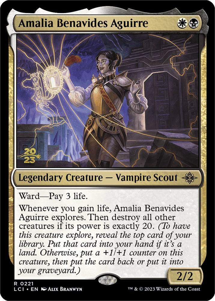 Amalia Benavides Aguirre [The Lost Caverns of Ixalan Prerelease Cards] | Lots Moore NSW