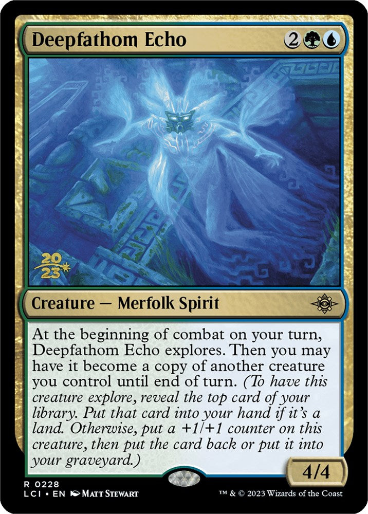 Deepfathom Echo [The Lost Caverns of Ixalan Prerelease Cards] | Lots Moore NSW