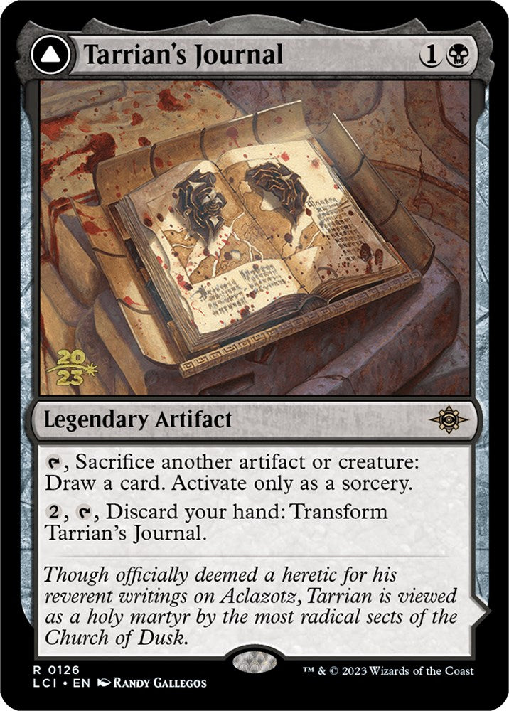 Tarrian's Journal // The Tomb of Aclazotz [The Lost Caverns of Ixalan Prerelease Cards] | Lots Moore NSW