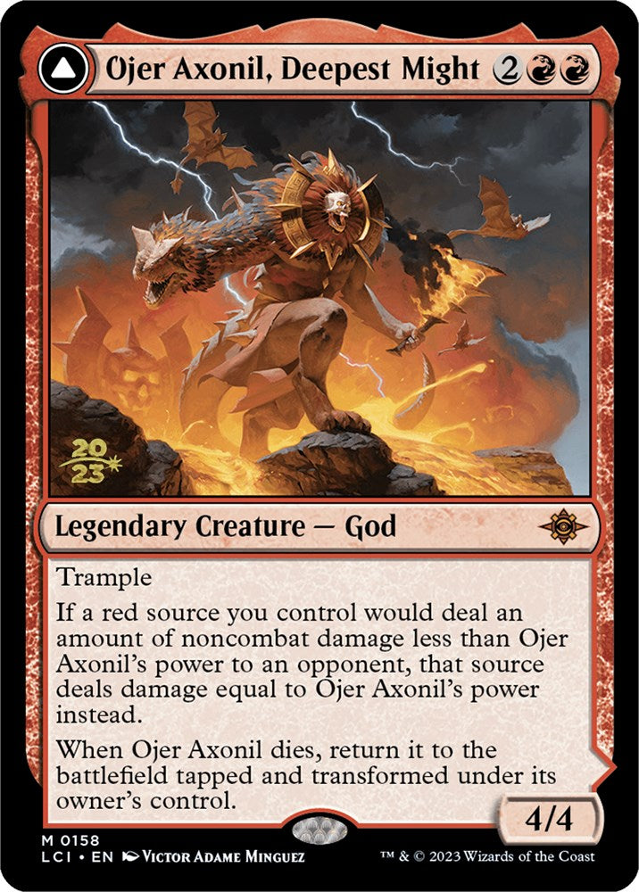 Ojer Axonil, Deepest Might [The Lost Caverns of Ixalan Prerelease Cards] | Lots Moore NSW