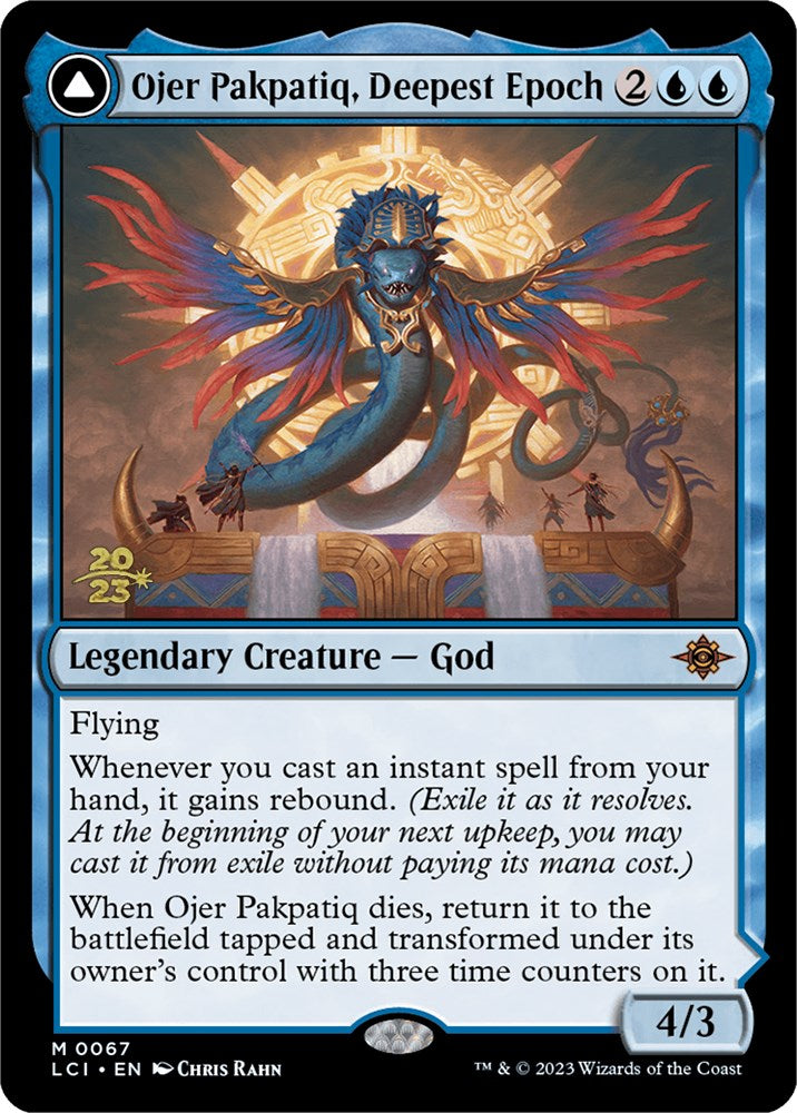 Ojer Pakpatiq, Deepest Epoch // Temple of Cyclical Time [The Lost Caverns of Ixalan Prerelease Cards] | Lots Moore NSW