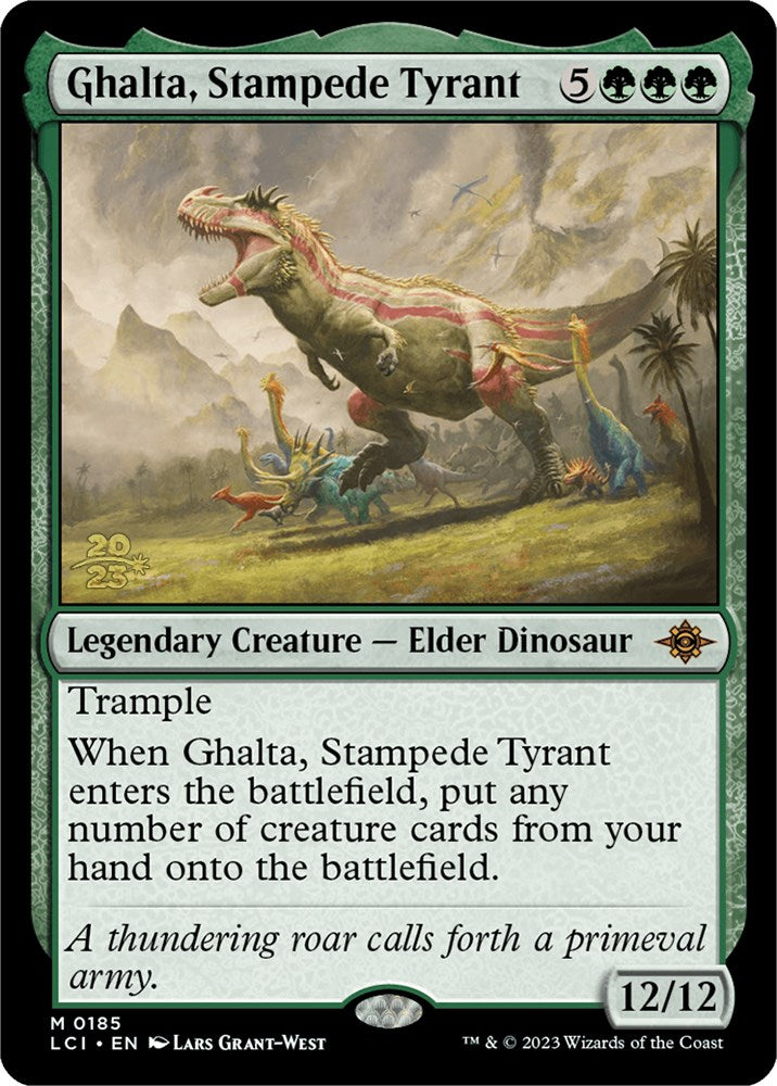 Ghalta, Stampede Tyrant [The Lost Caverns of Ixalan Prerelease Cards] | Lots Moore NSW