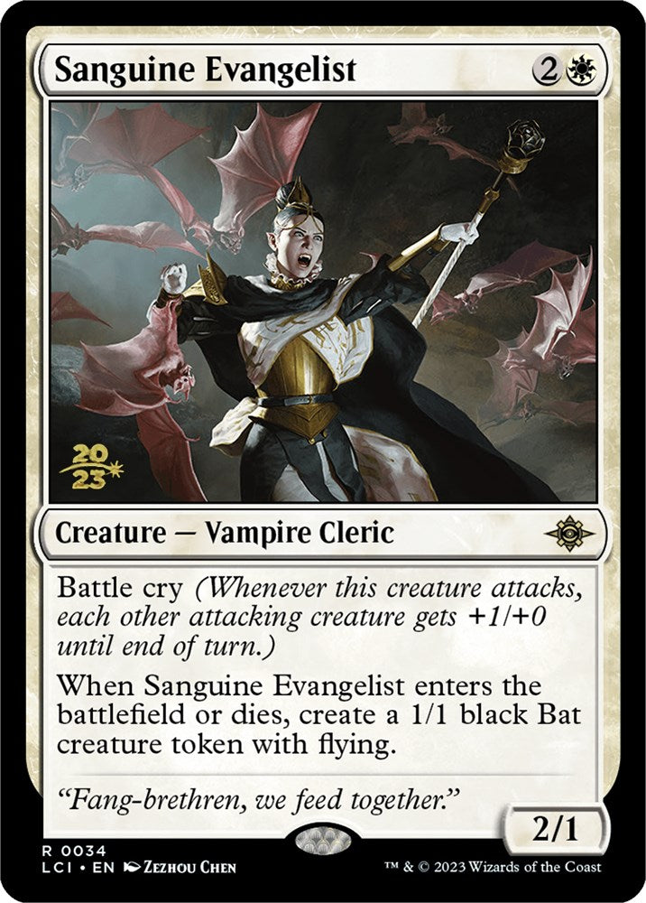 Sanguine Evangelist [The Lost Caverns of Ixalan Prerelease Cards] | Lots Moore NSW