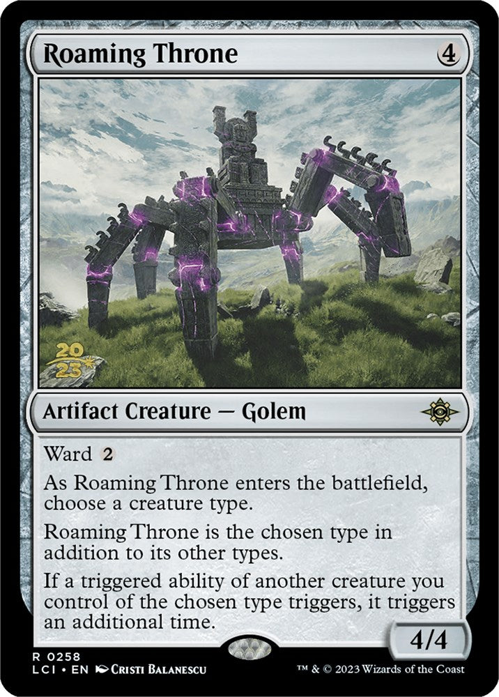 Roaming Throne [The Lost Caverns of Ixalan Prerelease Cards] | Lots Moore NSW