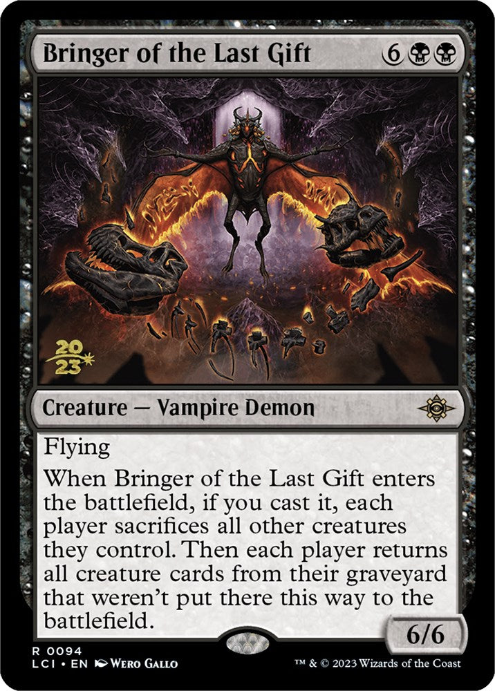 Bringer of the Last Gift [The Lost Caverns of Ixalan Prerelease Cards] | Lots Moore NSW