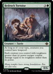 Bedrock Tortoise (Promo Pack) [The Lost Caverns of Ixalan Promos] | Lots Moore NSW