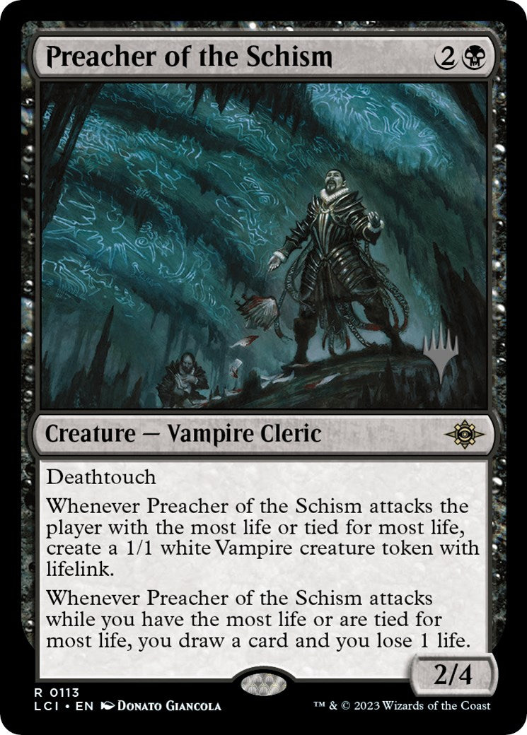 Preacher of the Schism (Promo Pack) [The Lost Caverns of Ixalan Promos] | Lots Moore NSW