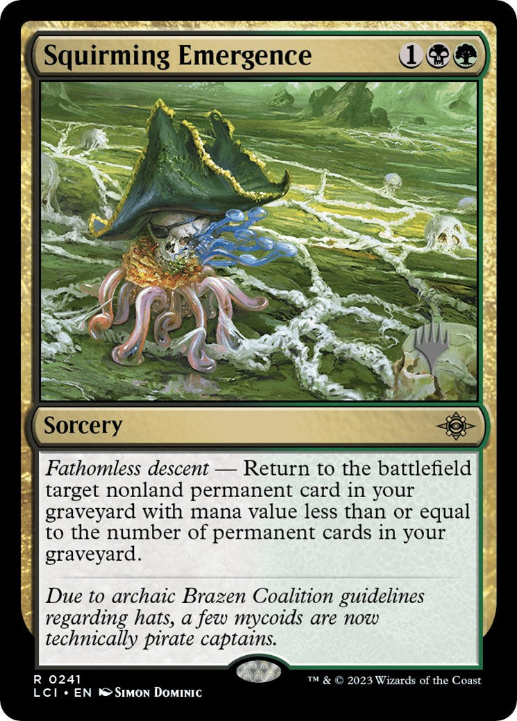 Squirming Emergence (Promo Pack) [The Lost Caverns of Ixalan Promos] | Lots Moore NSW