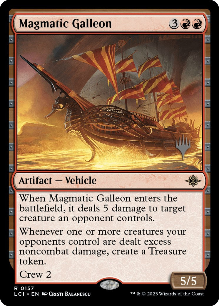 Magmatic Galleon (Promo Pack) [The Lost Caverns of Ixalan Promos] | Lots Moore NSW