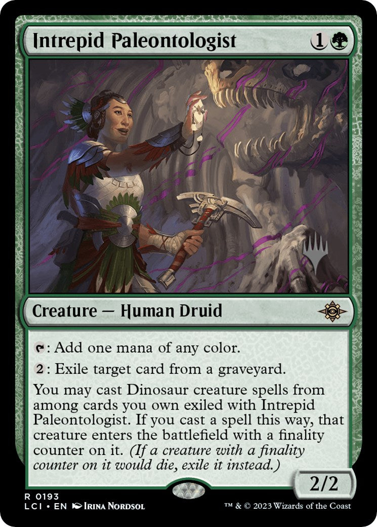 Intrepid Paleontologist (Promo Pack) [The Lost Caverns of Ixalan Promos] | Lots Moore NSW