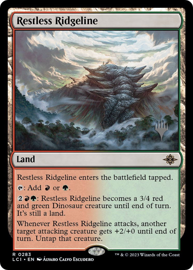 Restless Ridgeline (Promo Pack) [The Lost Caverns of Ixalan Promos] | Lots Moore NSW