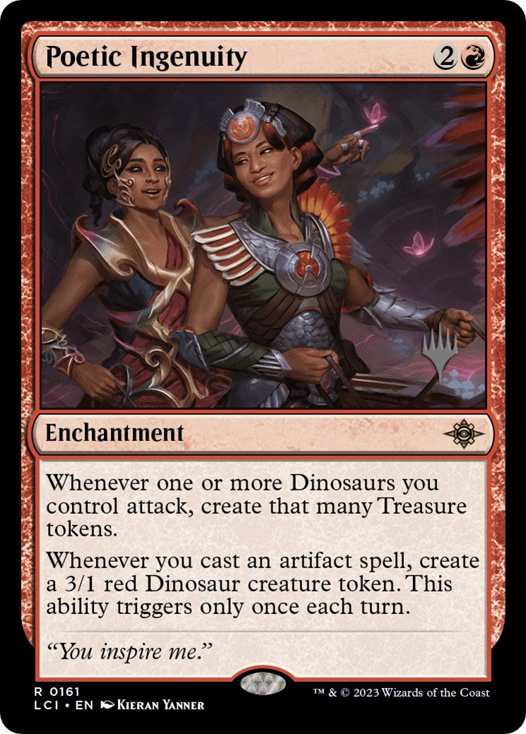 Poetic Ingenuity (Promo Pack) [The Lost Caverns of Ixalan Promos] | Lots Moore NSW