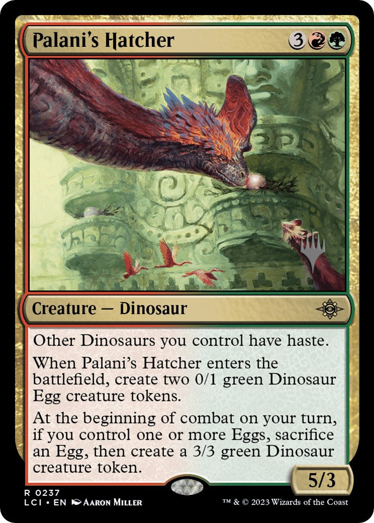Palani's Hatcher (Promo Pack) [The Lost Caverns of Ixalan Promos] | Lots Moore NSW