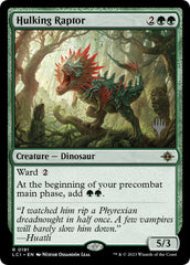 Hulking Raptor (Promo Pack) [The Lost Caverns of Ixalan Promos] | Lots Moore NSW