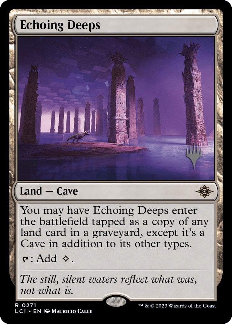 Echoing Deeps (Promo Pack) [The Lost Caverns of Ixalan Promos] | Lots Moore NSW