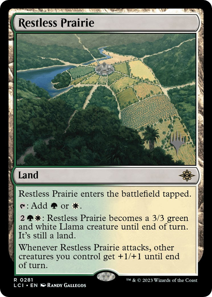 Restless Prairie (Promo Pack) [The Lost Caverns of Ixalan Promos] | Lots Moore NSW