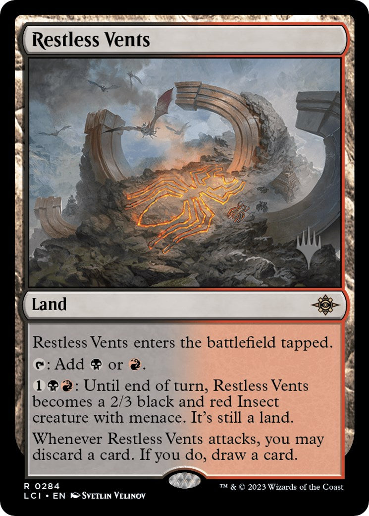 Restless Vents (Promo Pack) [The Lost Caverns of Ixalan Promos] | Lots Moore NSW