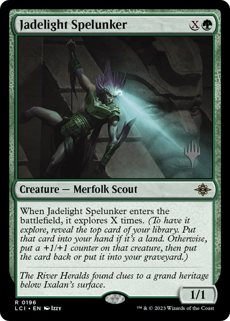 Jadelight Spelunker (Promo Pack) [The Lost Caverns of Ixalan Promos] | Lots Moore NSW