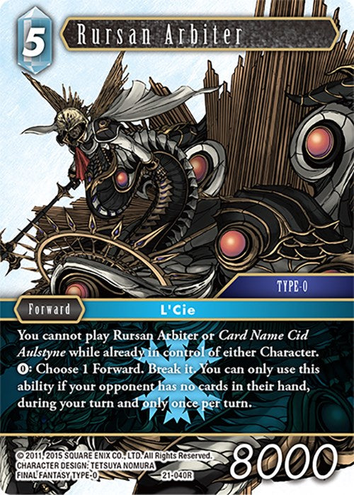 Rursan Arbiter [Beyond Destiny] | Lots Moore NSW