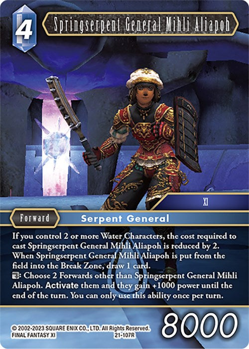 Springserpent General Mihli Aliapoh [Beyond Destiny] | Lots Moore NSW