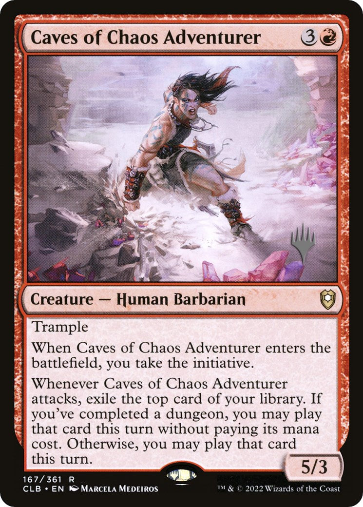 Caves of Chaos Adventurer (Promo Pack) [The Lost Caverns of Ixalan Promos] | Lots Moore NSW