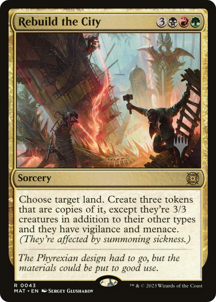 Rebuild the City (Promo Pack) [The Lost Caverns of Ixalan Promos] | Lots Moore NSW