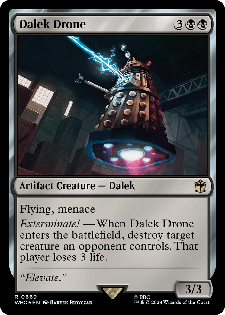 Dalek Drone (Surge Foil) [Doctor Who] | Lots Moore NSW