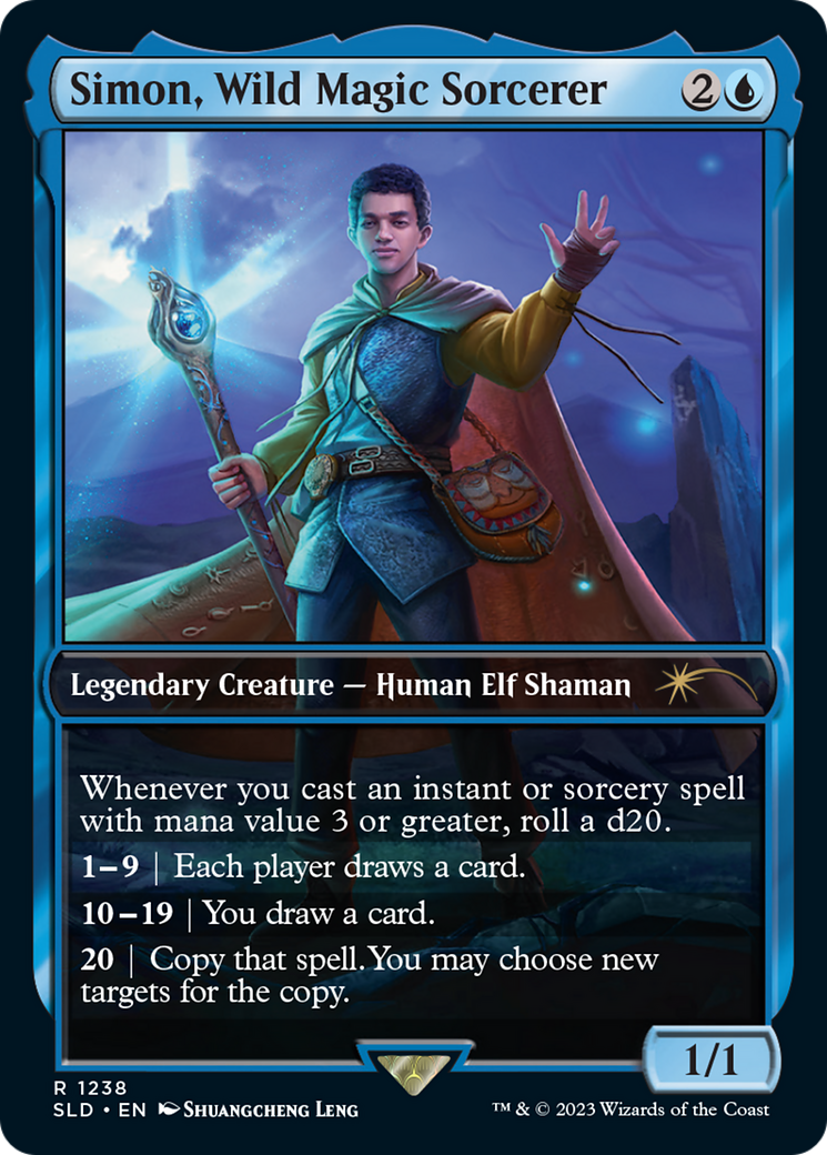 Simon, Wild Magic Sorcerer [Secret Lair Drop Series] | Lots Moore NSW