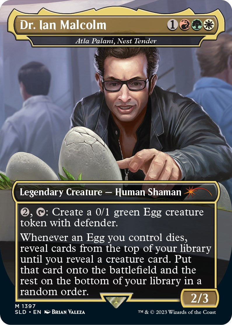 Dr. Ian Malcolm - Atla Palani, Nest Tender [Secret Lair Drop Series] | Lots Moore NSW