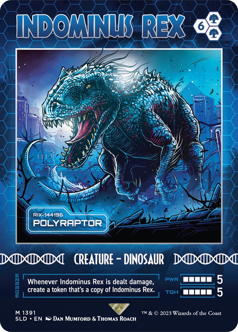 Indominus Rex - Polyraptor [Secret Lair Drop Series] | Lots Moore NSW