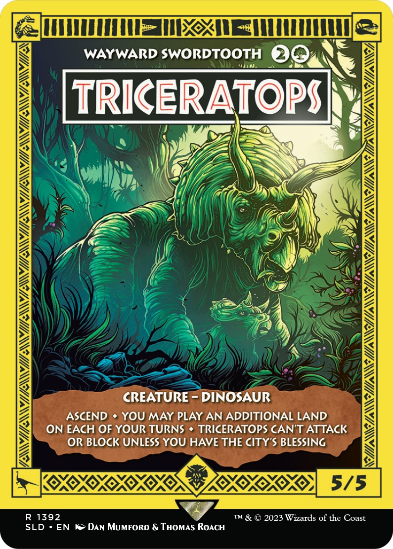 Triceratops - Wayward Swordtooth [Secret Lair Drop Series] | Lots Moore NSW