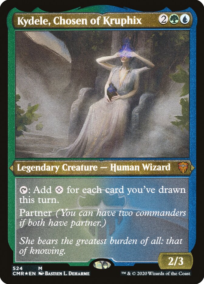 Kydele, Chosen of Kruphix (Etched) [Commander Legends] | Lots Moore NSW