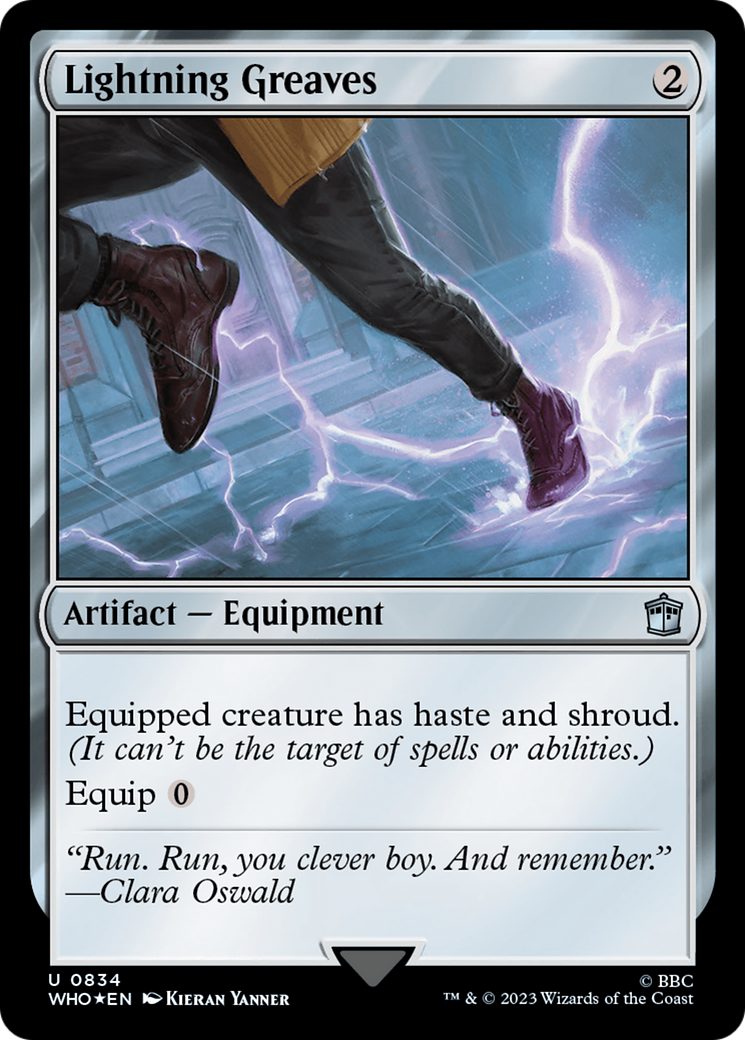 Lightning Greaves (Surge Foil) [Doctor Who] | Lots Moore NSW