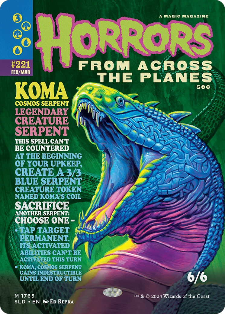 Koma, Cosmos Serpent [Secret Lair Drop Series] | Lots Moore NSW