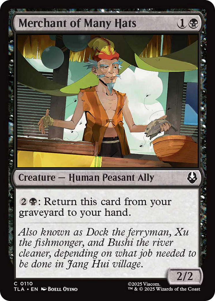 Merchant of Many Hats [Avatar: The Last Airbender] | Lots Moore NSW
